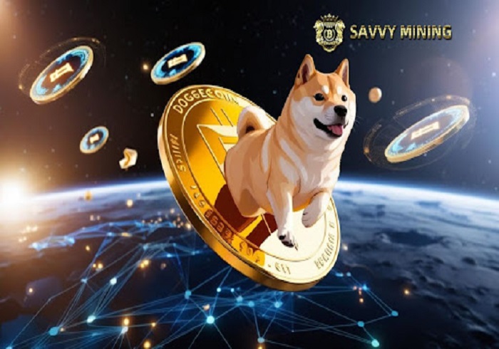 Use Dogecoin (DOGE) to remotely start BTC cloud mining and easily earn $8,700 per day
